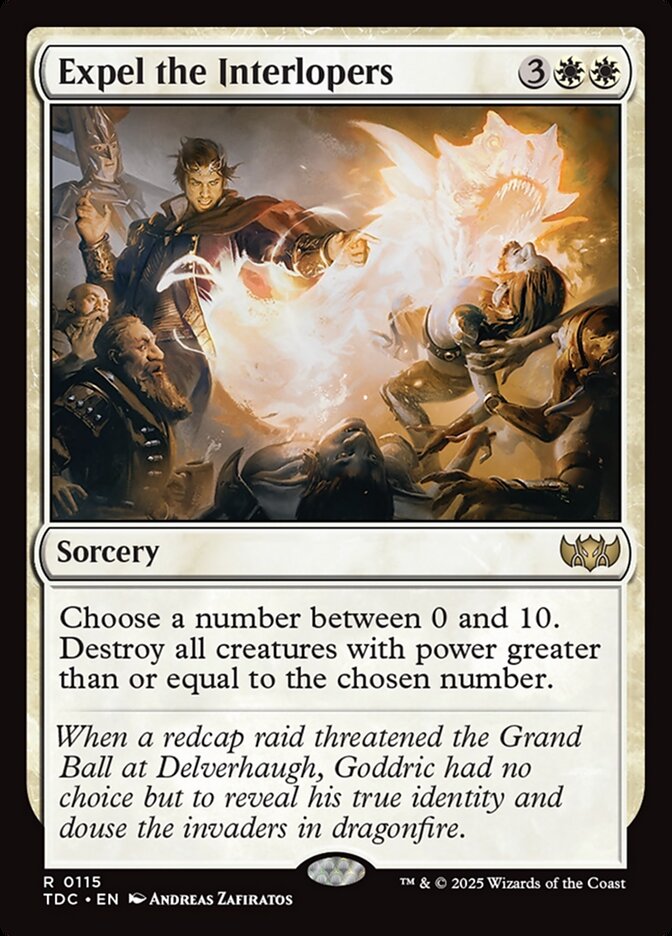 Expel the Interlopers 115 (Commander: Tarkir: Dragonstorm) 