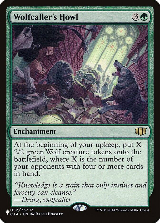 Wolfcaller's Howl C14-52/5075 (The List Reprints) 