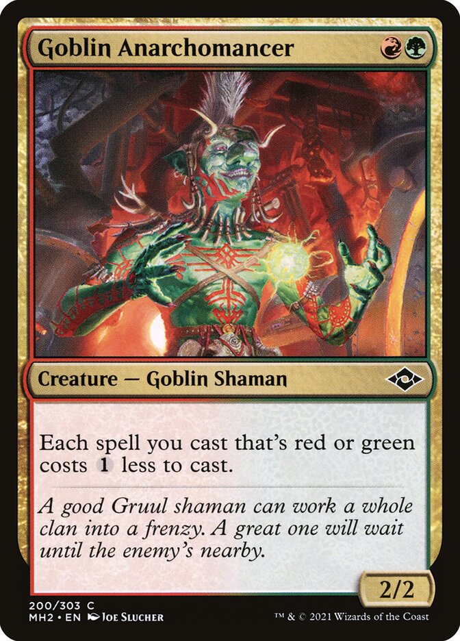 Goblin Anarchomancer 200 (Modern Horizons 2)  - Foil