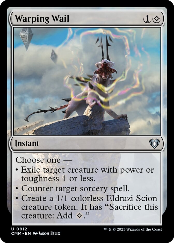 Warping Wail 812/451 (Commander Masters) 