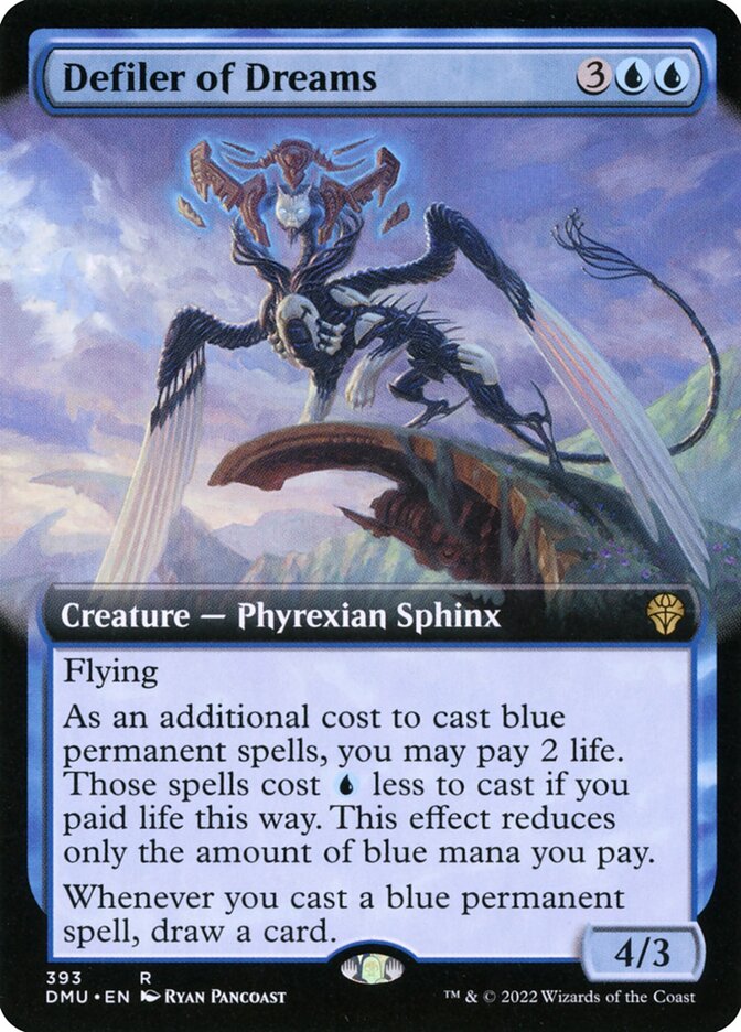 Defiler of Dreams 393 (Dominaria United)  - Extended Art Foil