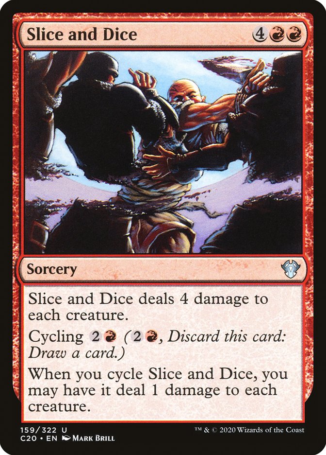 Slice and Dice 159/322 (Commander 2020) 