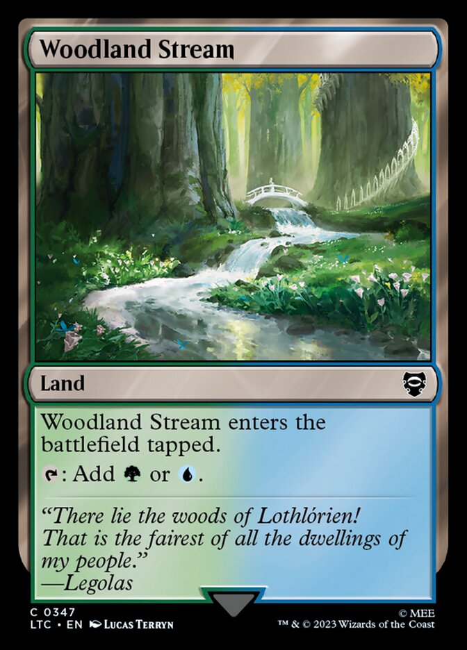 Woodland Stream 347 (Commander: The Lord of the Rings: Tales of Middle-earth) 