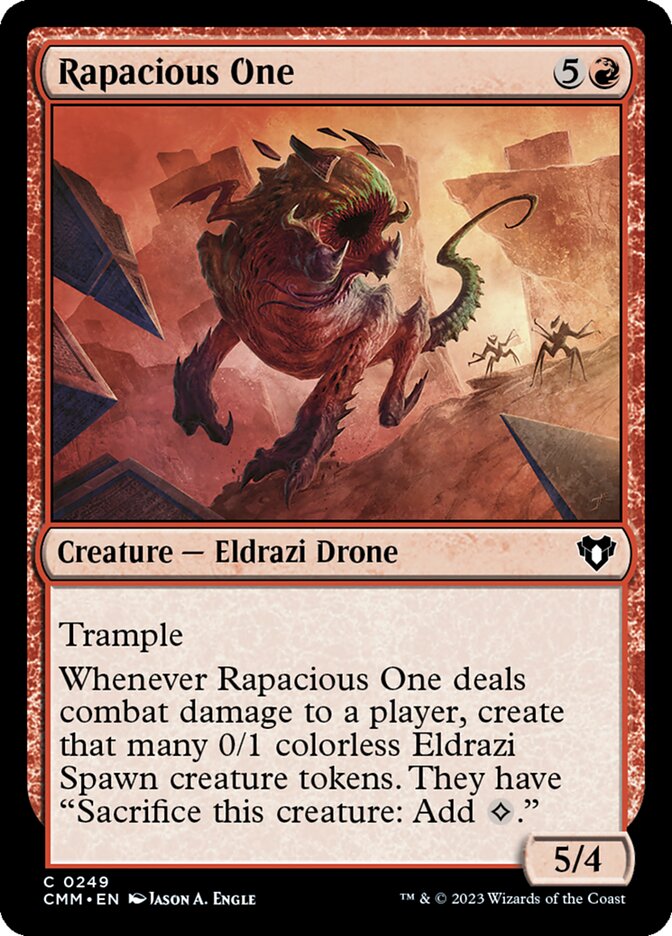 Rapacious One 249 (Commander Masters) 