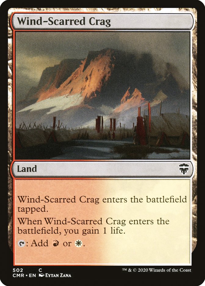 Wind-Scarred Crag 502 (Commander Legends) 