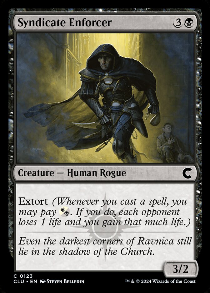 Syndicate Enforcer 123/284 (Ravnica: Clue Edition) 