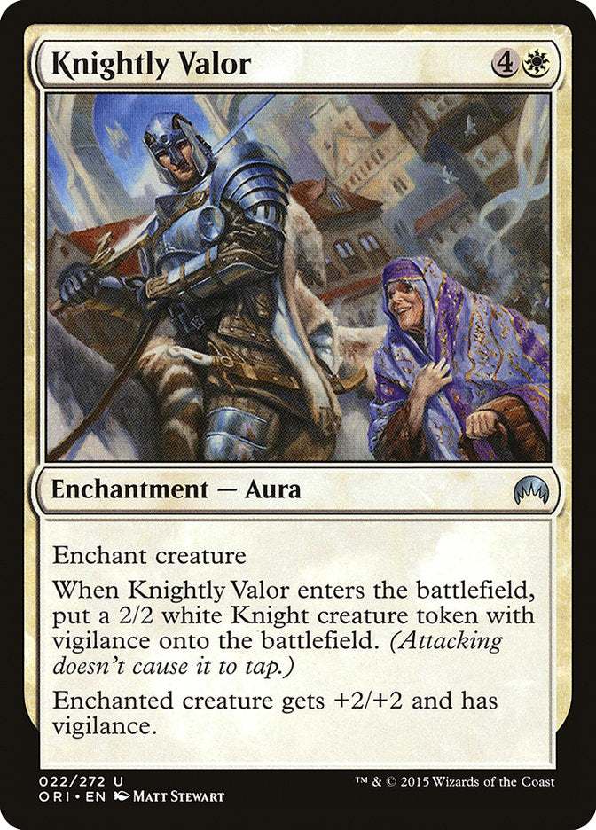 Knightly Valor 22/272 (Magic Origins) 