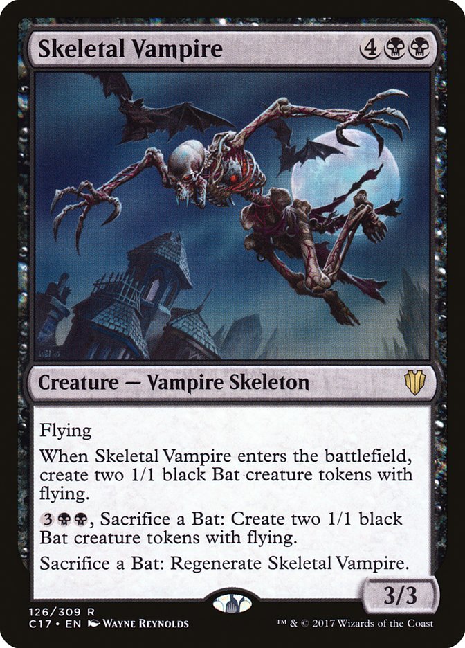 Skeletal Vampire 126/309 (Commander 2017) 