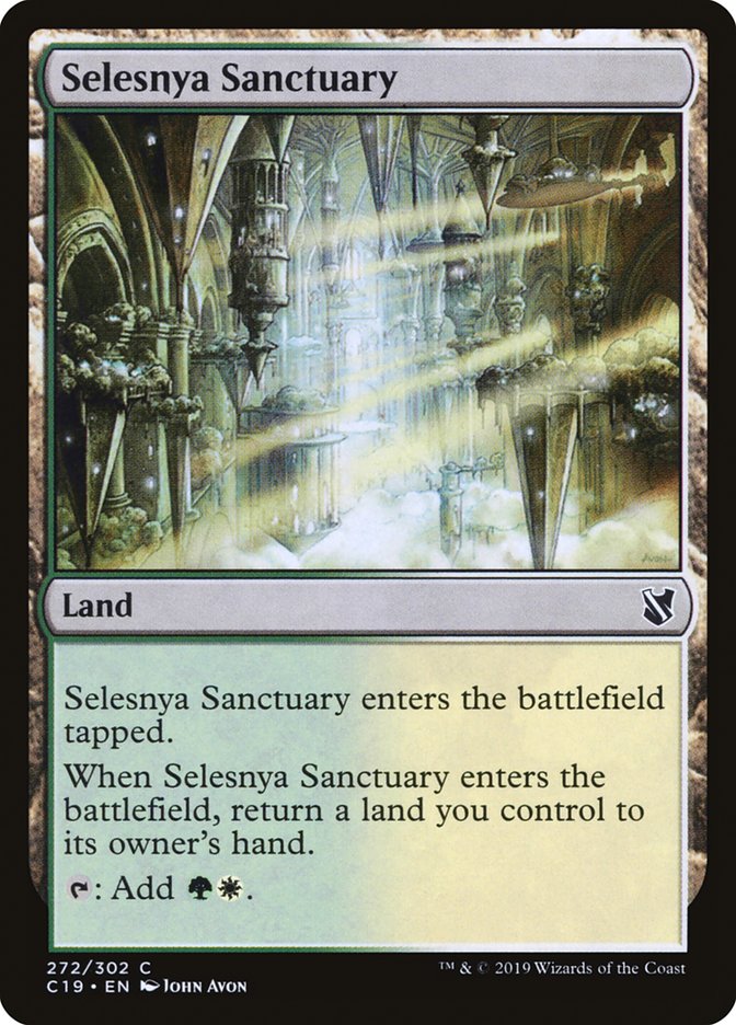 Selesnya Sanctuary 272/302 (Commander 2019) 