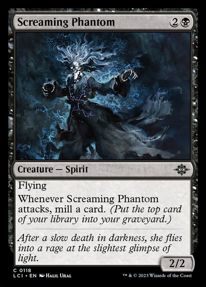 Screaming Phantom 118/291 (The Lost Caverns of Ixalan)  - Foil