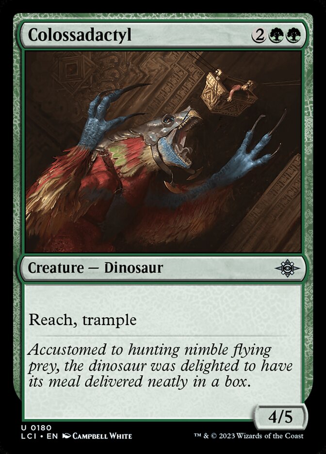 Colossadactyl 180/291 (The Lost Caverns of Ixalan)  - Foil
