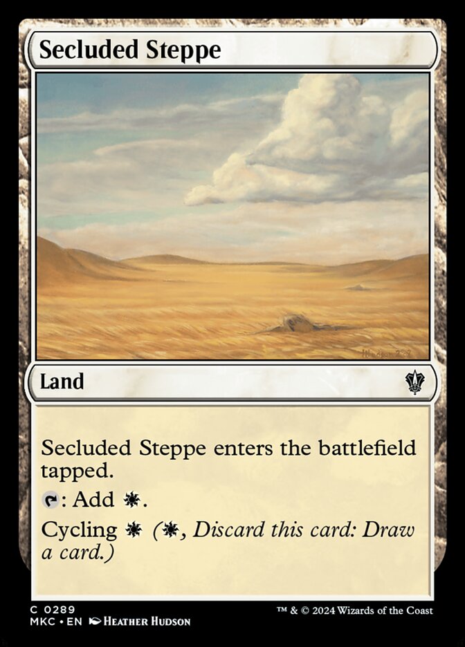 Secluded Steppe 289/311 (Commander: Murders at Karlov Manor) 