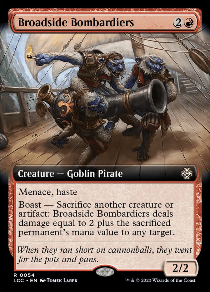 Broadside Bombardiers 54 (Commander: The Lost Caverns of Ixalan)  - Extended Art