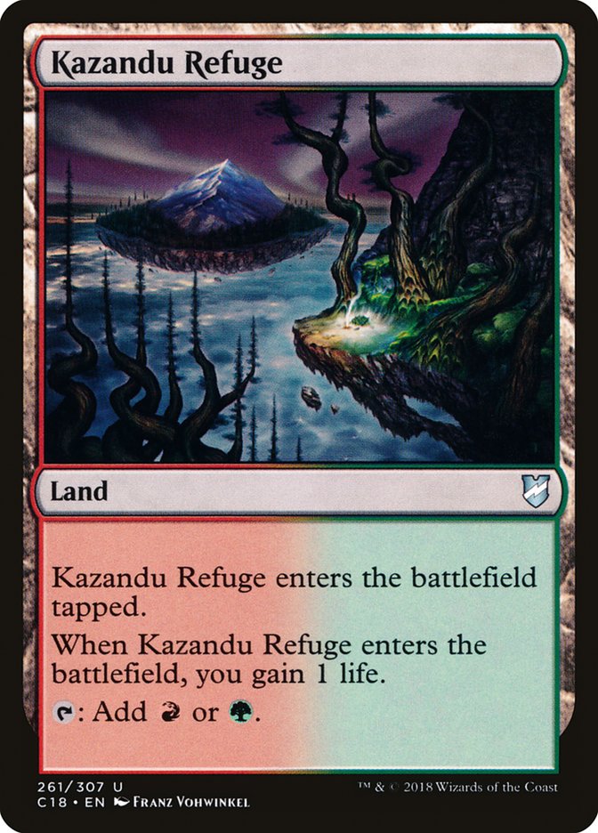 Kazandu Refuge 261/307 (Commander 2018) 