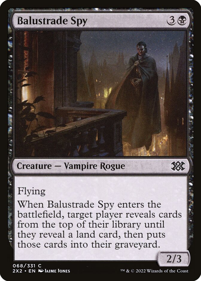 Balustrade Spy 68/331 (Double Masters 2022)  - Foil