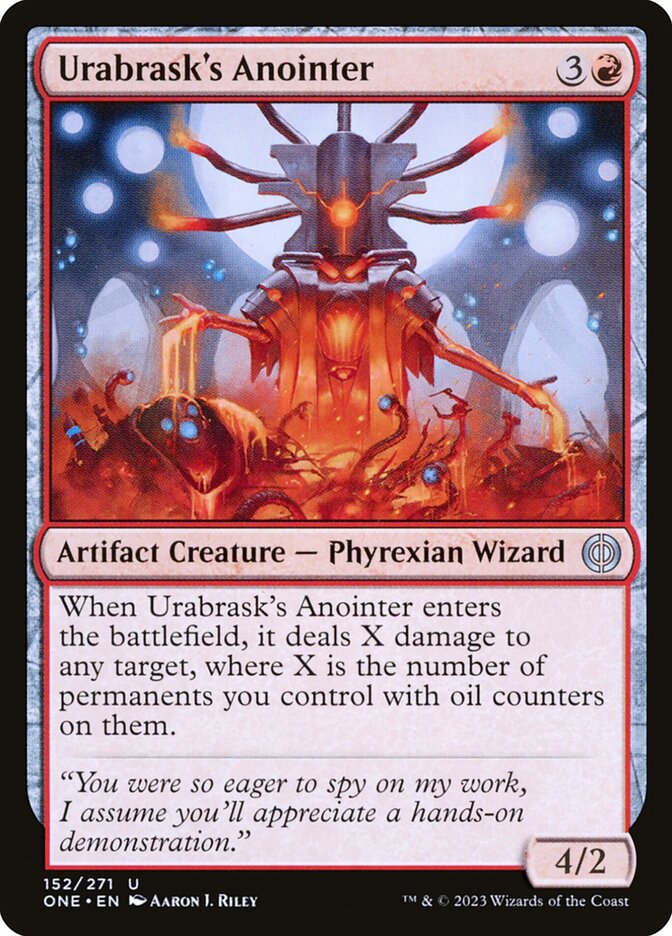 Urabrask's Anointer 152/271 (Phyrexia: All Will Be One)  - Foil