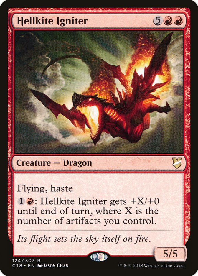 Hellkite Igniter 124/307 (Commander 2018) 