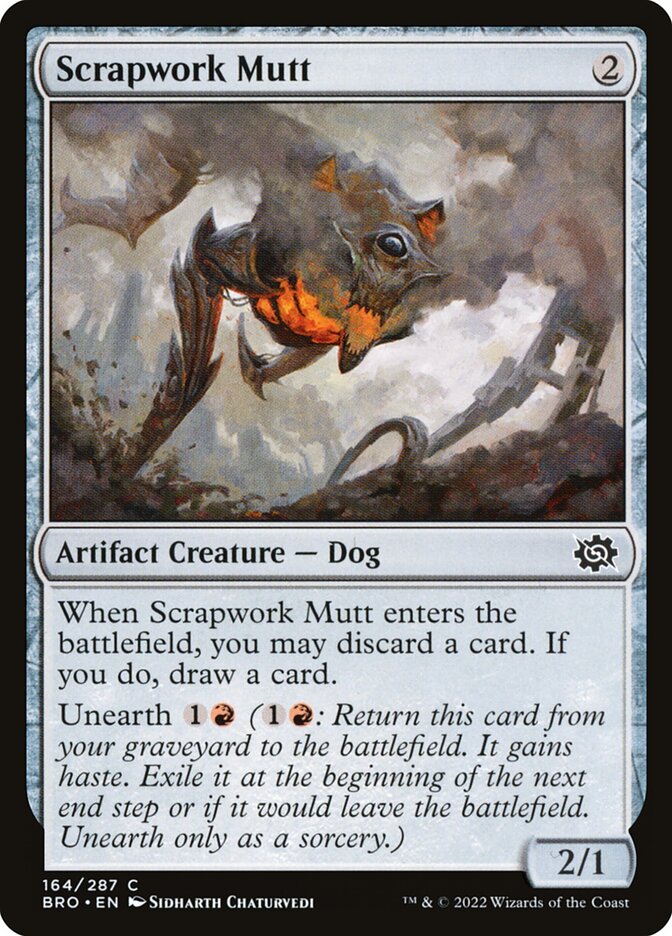 Scrapwork Mutt 164/287 (The Brothers' War) 