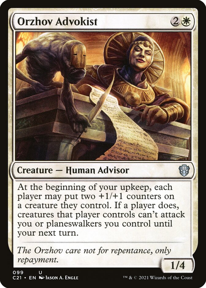 Orzhov Advokist 99/81 (Commander 2021) 