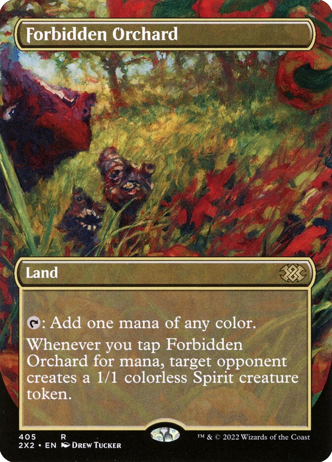 Forbidden Orchard Borderless 405 (Double Masters 2022) 