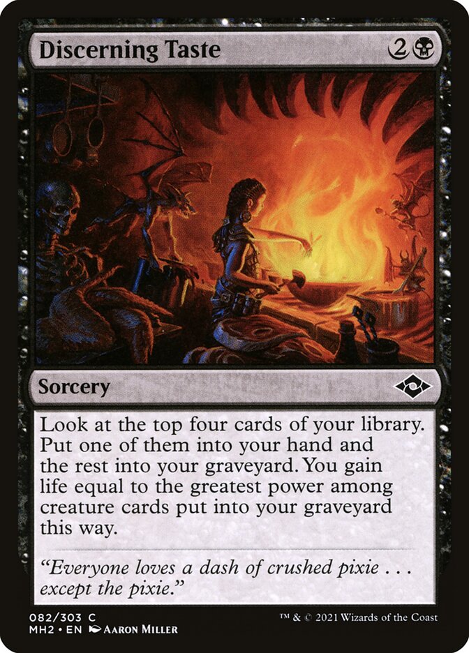 Discerning Taste 82 (Modern Horizons 2) 