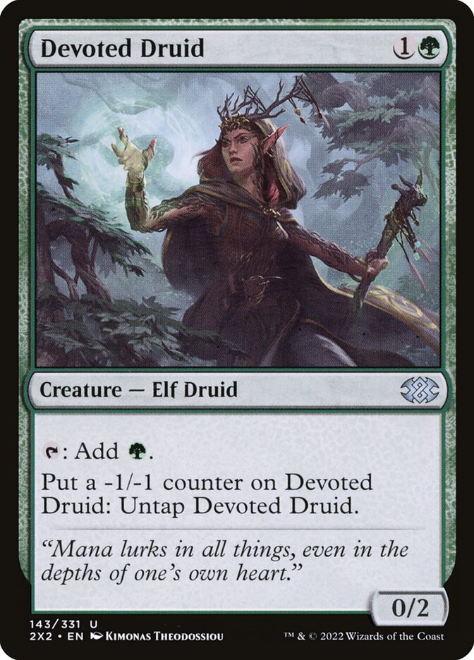 Devoted Druid 143 (Double Masters 2022) 