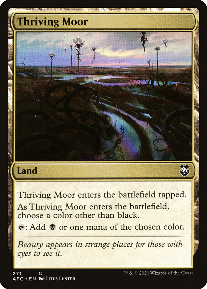 Thriving Moor 271/62 (Commander: Adventures in the Forgotten Realms) 