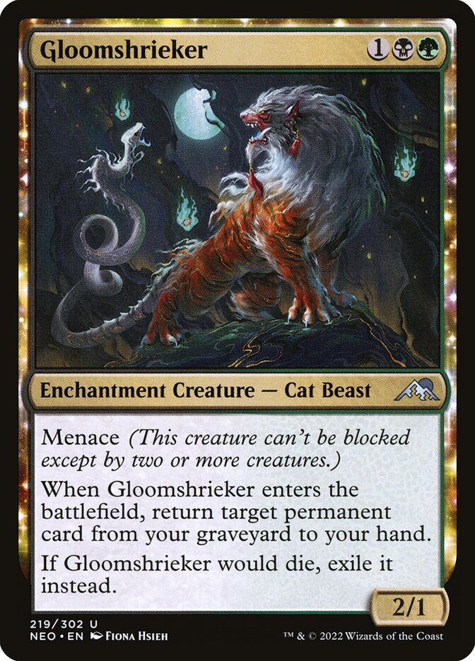 Gloomshrieker 219 (Kamigawa: Neon Dynasty) 