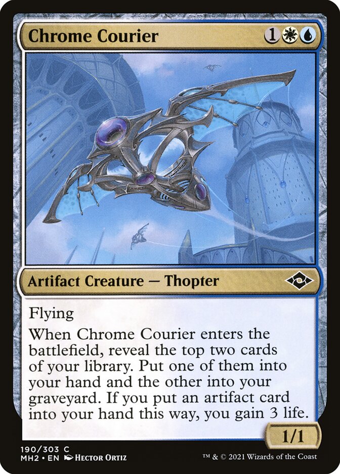 Chrome Courier 190 (Modern Horizons 2)  - Foil
