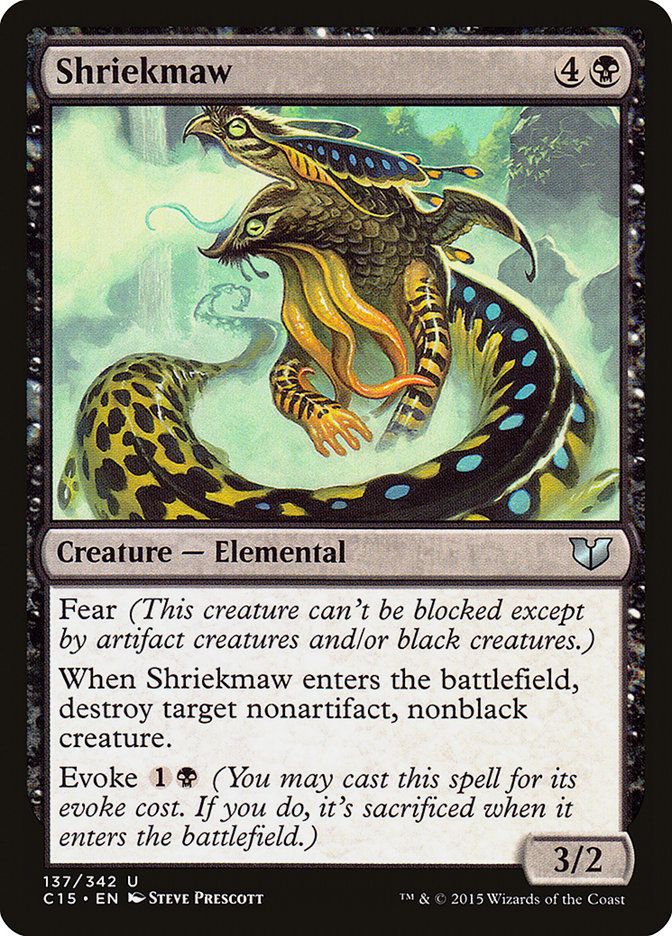 Shriekmaw 137/342 (Commander 2015) 