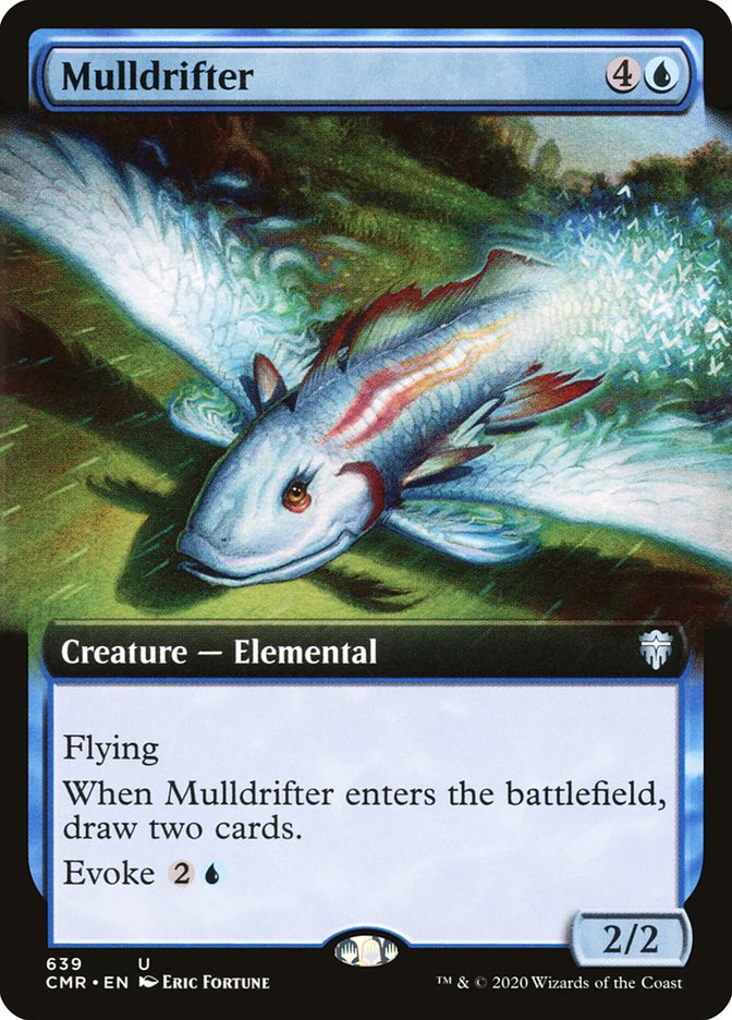 Mulldrifter 639 (Commander Legends)  - Extended Art