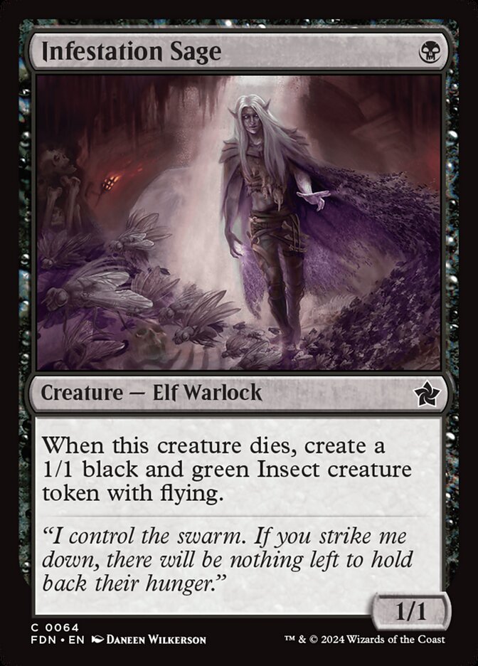 Infestation Sage 64 (Foundations)  - Foil