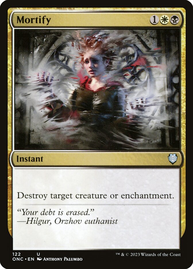 Mortify 122/28 (Commander: Phyrexia: All Will Be One) 