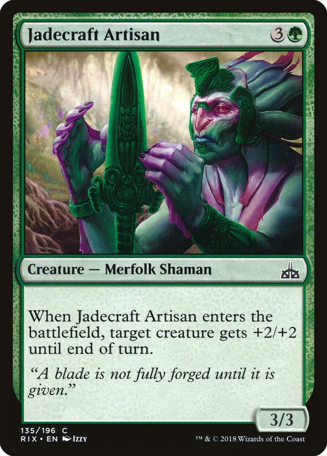 Jadecraft Artisan 135/196 (Rivals of Ixalan) 