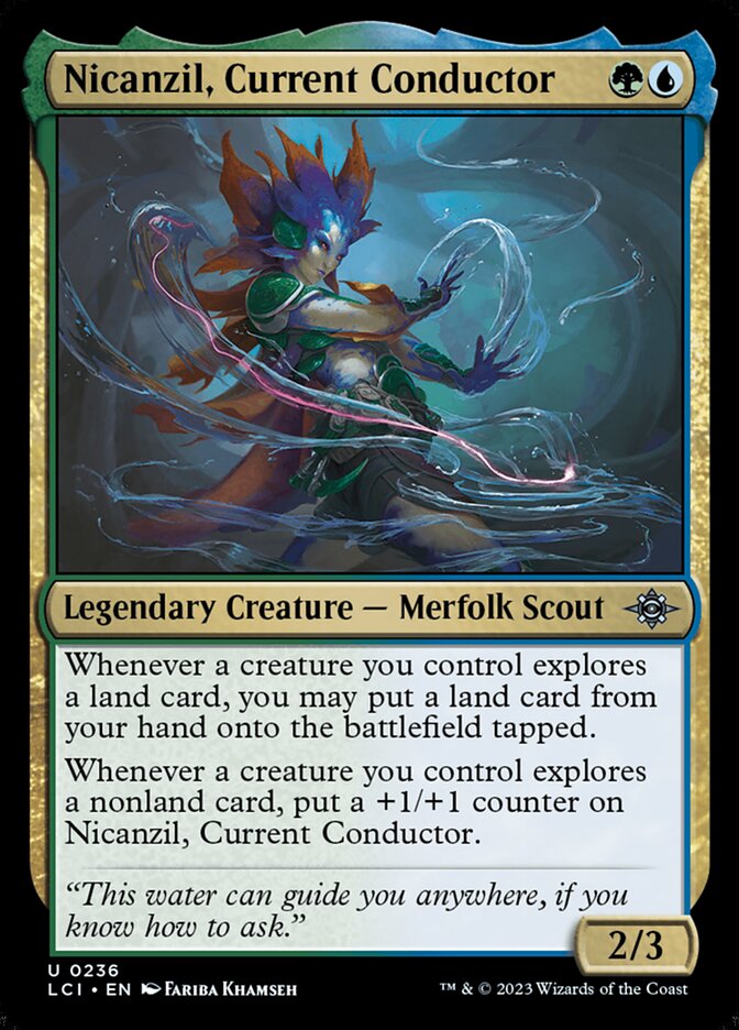 Nicanzil, Current Conductor 236/291 (The Lost Caverns of Ixalan) 