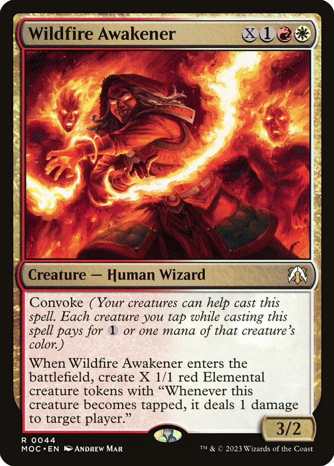 Wildfire Awakener 44 (Commander: March of the Machine) 