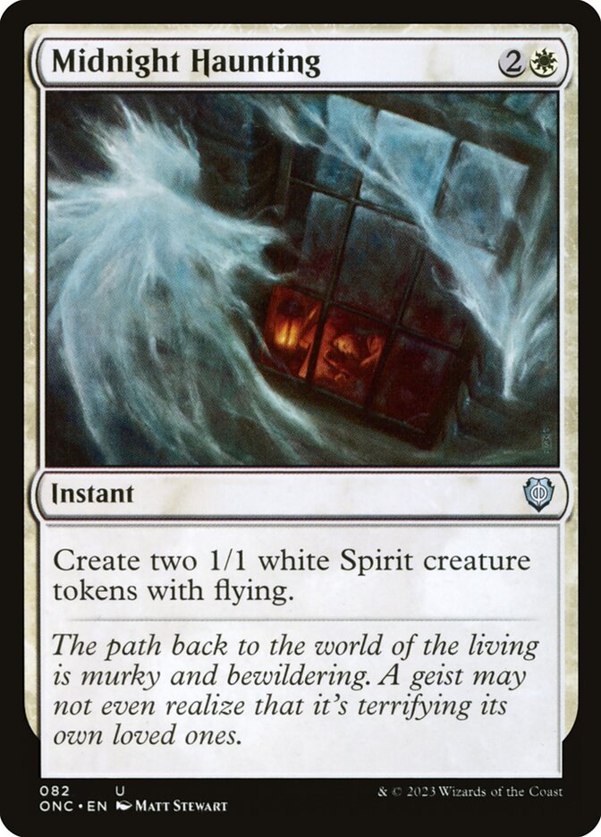 Midnight Haunting 82/28 (Commander: Phyrexia: All Will Be One) 