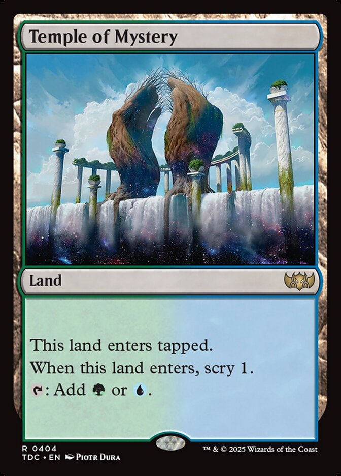 Temple of Mystery 404 (Commander: Tarkir: Dragonstorm) 