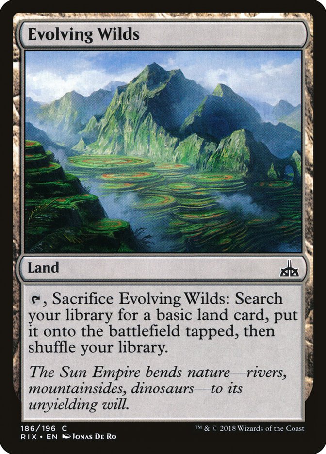 Evolving Wilds 186/196 (Rivals of Ixalan) 
