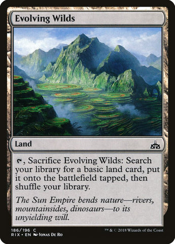 Evolving Wilds 186/196 (Rivals of Ixalan) 
