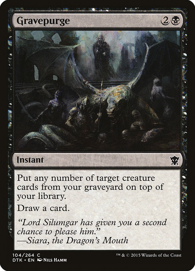 Gravepurge 104/264 (Dragons of Tarkir) 