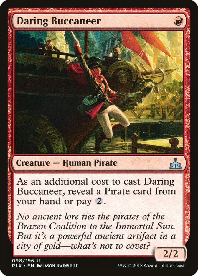 Daring Buccaneer 98/196 (Rivals of Ixalan) 