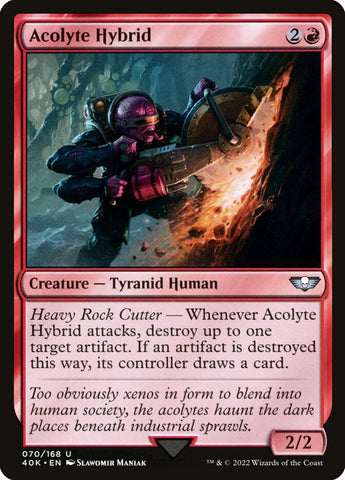 Acolyte Hybrid 70/617 (Universes Beyond: Warhammer 40,000) 