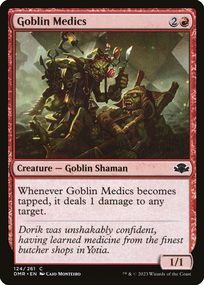 Goblin Medics 124/261 (Dominaria Remastered) 