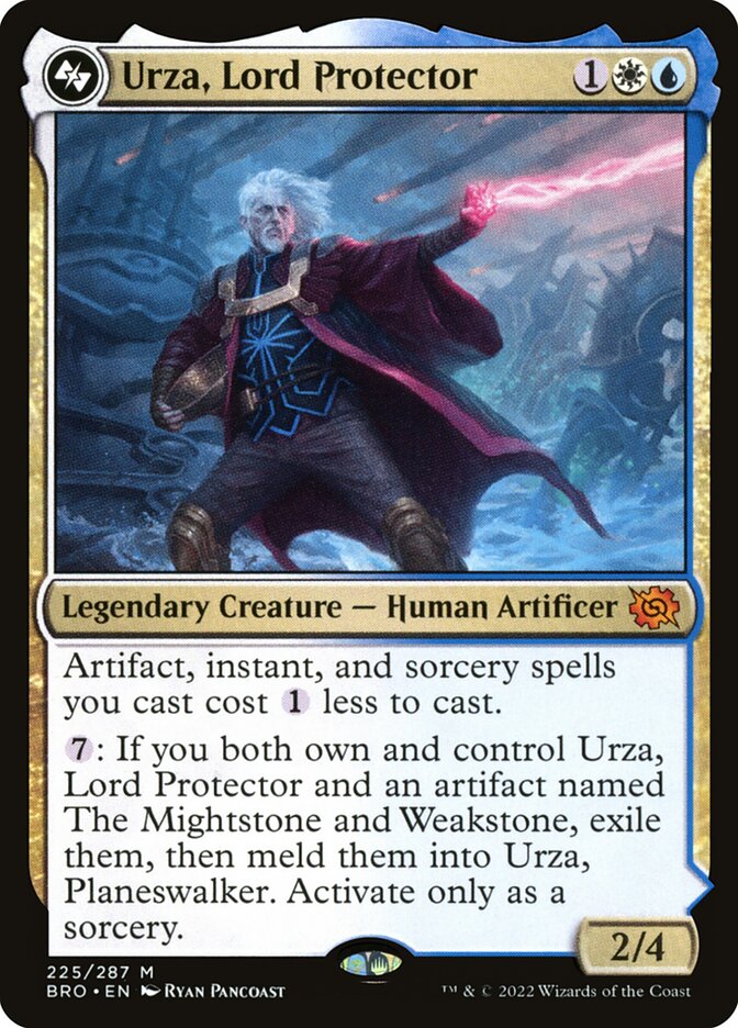 Urza, Lord Protector 225 (The Brothers' War)  - Foil