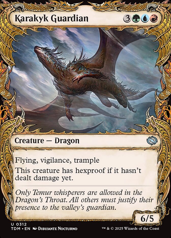 Karakyk Guardian 312/291 (Tarkir: Dragonstorm)  - Showcase