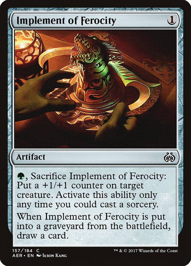 Implement of Ferocity 157/184 (Aether Revolt) 