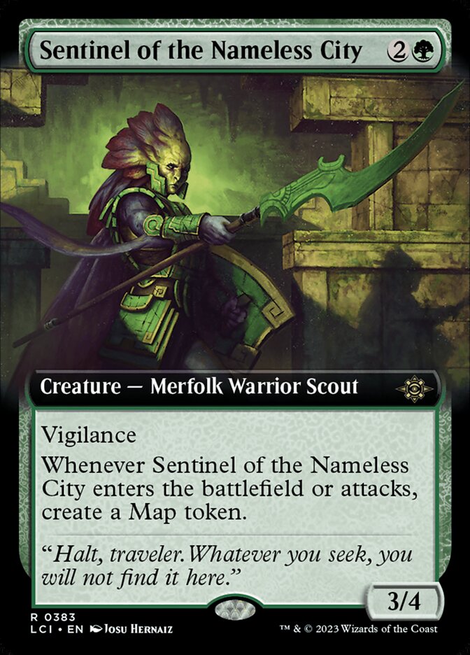 Sentinel of the Nameless City 383/291 (The Lost Caverns of Ixalan)  - Extended Art