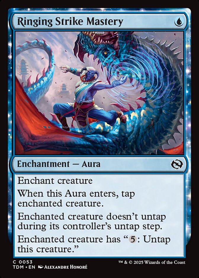 Ringing Strike Mastery 53/291 (Tarkir: Dragonstorm)  - Foil