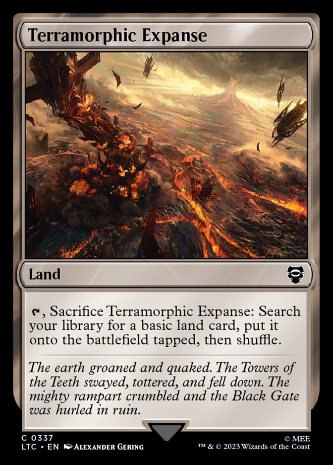 Terramorphic Expanse 337 (Commander: The Lord of the Rings: Tales of Middle-earth) 